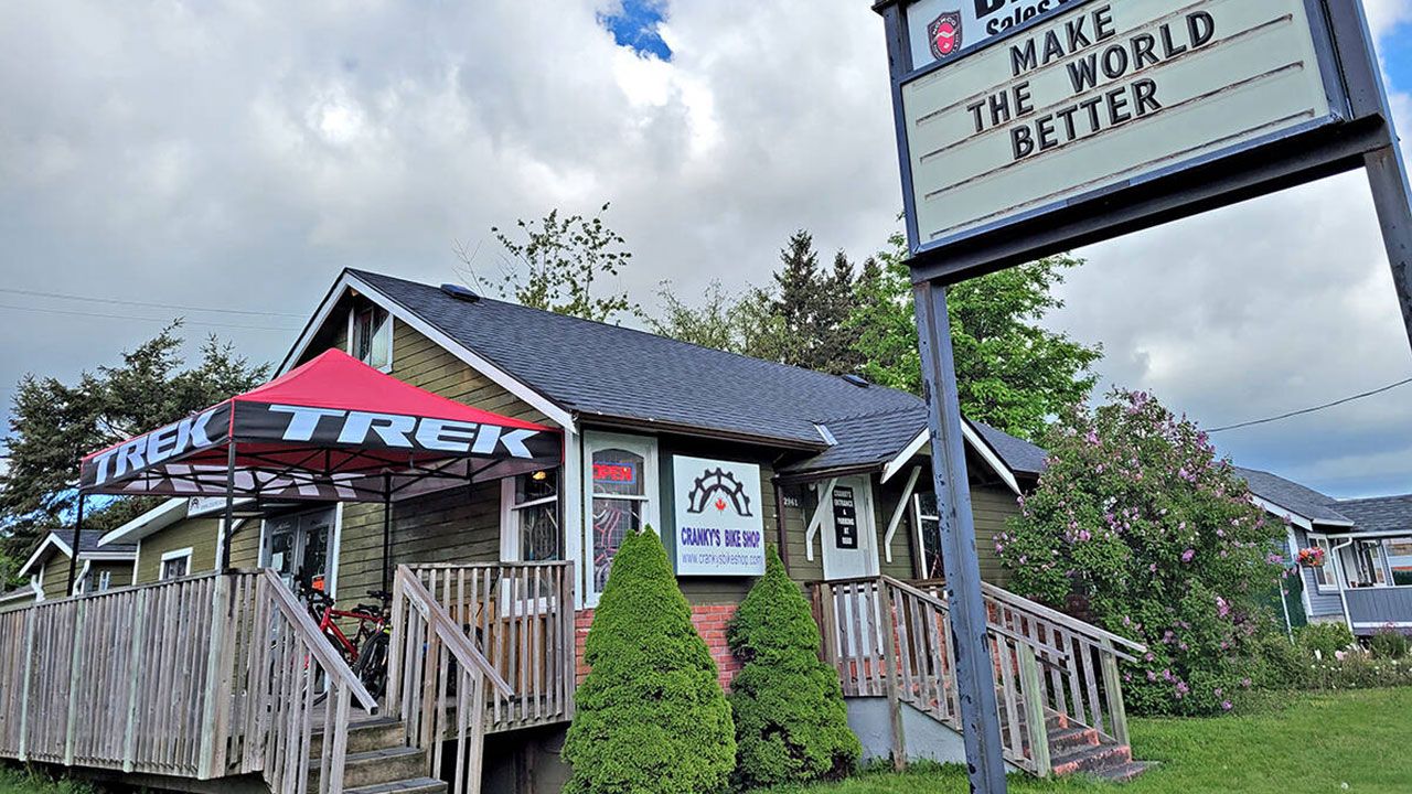 Cranky's Bike Shop, Langley BC