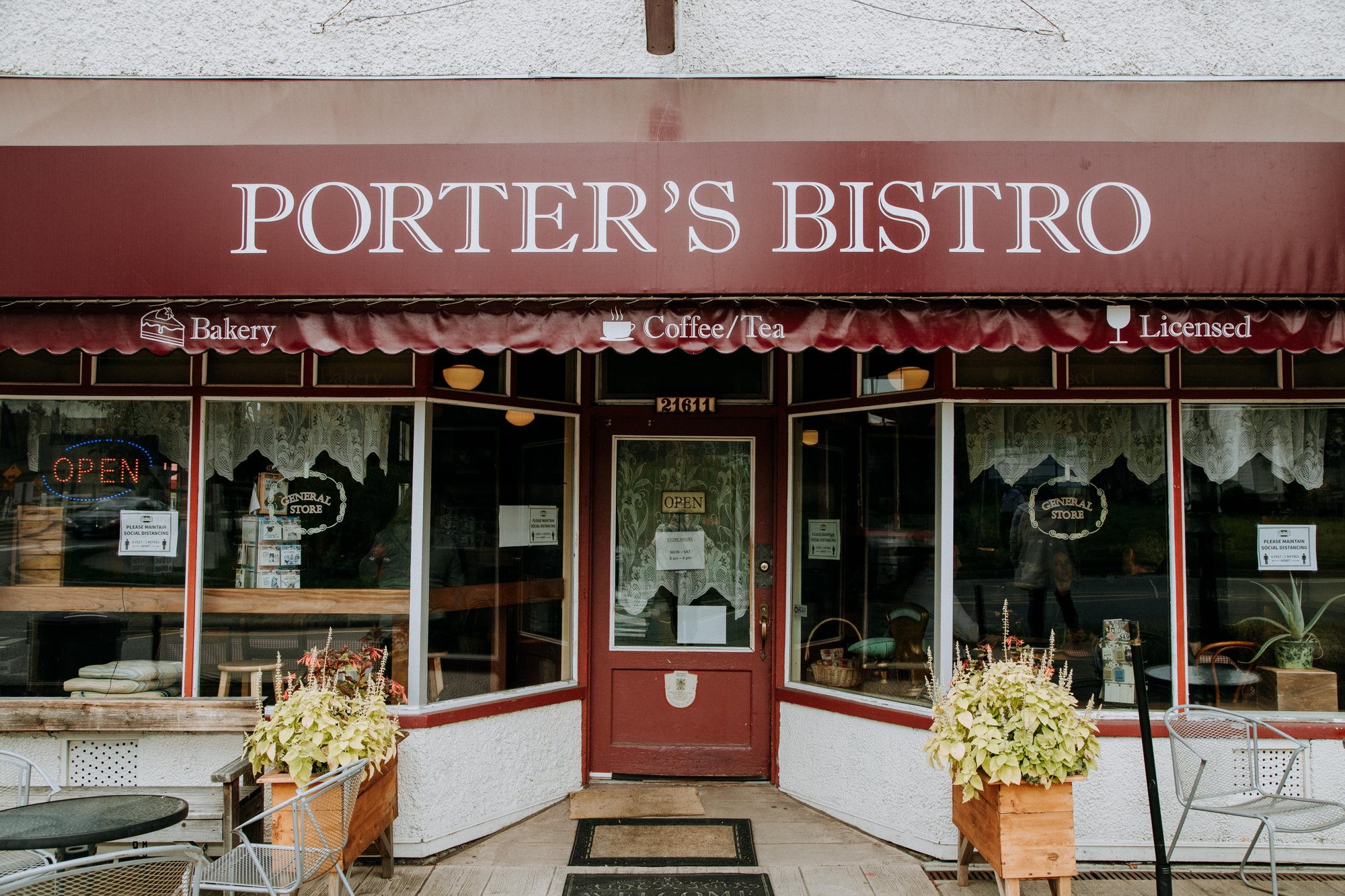 Porter's Bistro, Langley BC